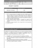 PROJECT CHARTER FABRICACION DE CHOCOLATE
