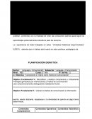 MIS PLANIFICACIONES: UN RECURSO PEDAGOGICO