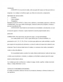 PRIMEROS AUXILIOS - VENDAJES. Página 1