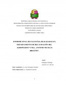 INFORME FINAL DE PASANTÍAS, REALIZADAS EN DEPARTAMENTO DE RECAUDACIÓN DEL AEROPUERTO “CNEL. ANTONIO NICOLÁS BRICEÑO”.
