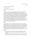 Sacudida por el dolor.