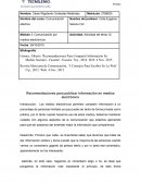 Tarea de comunicación efectiva