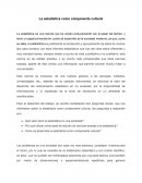 Estadística como componente cultural