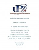 Planeación y organización. Resumen ejecutivo