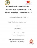 Marketing estratégico: Caso de estudio Singapore Airlines