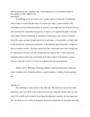 EPISTEMOLOGÍA DEL MARKETING CON ENFOQUE A LA INVESTIGACIÓN Y DESARROLLO DEL PRODUCTO