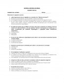 HISTORIA DE ISRAEL EXAMEN PARCIAL