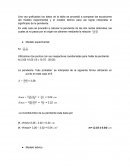 Calculo de la pendiente de las dos rectas obtenidas