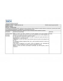 Comunicación NUCLEO: lenguaje verbal. Página 15
