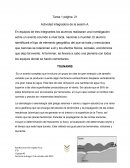 Tarea 1 página. 21 Actividad integradora de la sesión A