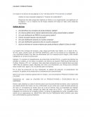 Con base en la lectura de las páginas 4 a la 7 del documento "Productividad y Calidad"