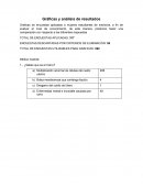 Gráficas y análisis de resultados