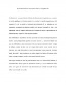 La nutrición es consecuencia de la alimentación