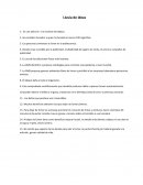 Lluvia de ideas - El tabaco