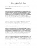 ADMINISTRACION: Cómo golpear hacia abajo