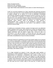 INFORMES DE AUTOESTIMA. Página 1