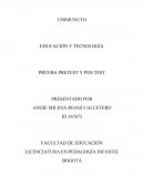 PRUEBAS PRE TEST Y POST TEST