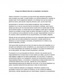 Ensayo de reflexión ética de un estudiante de derecho.