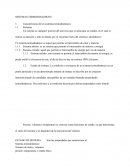 SISTEMAS TERMODINAMICOS Características de los sistemas termodinámicos