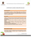 Revolucion mexicana ESTRATEGIA GLOBAL DE MEJORA ESCOLAR