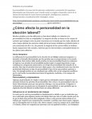 Ejemplo de la Definición de personalidad