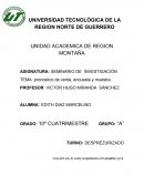 Pronostico de venta, encuesta y muestra