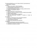 Principales debilidades que se van a tratar de disminuir, aprovechando las oportunidades y fortalezas.