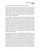 Para iniciar mi discurso quisiera dar una pequeña anécdota.