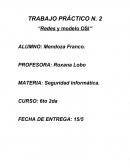 TRABAJO PRÁCTICO N. 2 “Redes y modelo OSI”