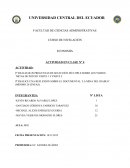 Actividad Economía preguntas de selección múltiple