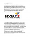 RESUMEN QUE ES LA BBVC