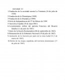 Actividad de historia social dominicana