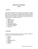 Diagnóstico psicopedagógico - Fases