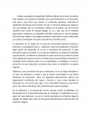 Paideia una palabra simplemente difícil de definir