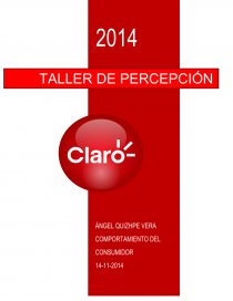 Taller de percepción. Página 1