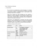 Programación: Sentencias y estructuras