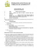 Talleres para Rueda de Alianza y Santuario Hogar para matrimonios