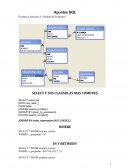 Apuntes SQL En base al ejercicio 8 “Gestión de Exámenes”.