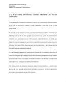 Planeacion financiera genera procesos de valor