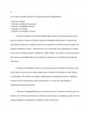 En el video se pueden identificar los siguientes derechos fundamentales: Constitucion