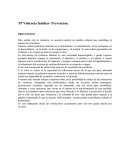 Violencia familiar- Prevencion.