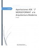 Aportaciones a la arquitectura moderna