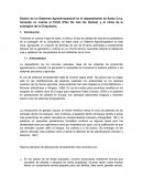 Diseño de un Sistemas Agrosilvopastoril en el departamento de Santa Cruz