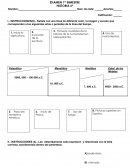 EXAMEN 1er BIMESTRE DE HISTORIA