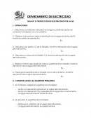 GUIA Nº 2: PRODUCCIÓN DE ELECTRICIDAD POR LA LUZ