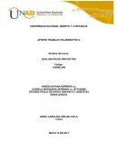 EVALUACION DE PROYECTOS APORTE TRABAJO COLABORATIVO 2