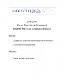 ¿Cuáles son los Errores Gerenciales más Frecuentes? La obsolescencia programada.
