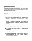 Manual de Procedimiento de Audiencia con Autoridades