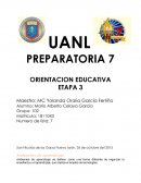 Actividad integradora Orientación educativa