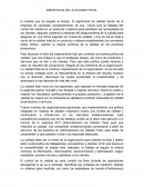 IMPORTACIA DE LA CALIDAD TOTAL